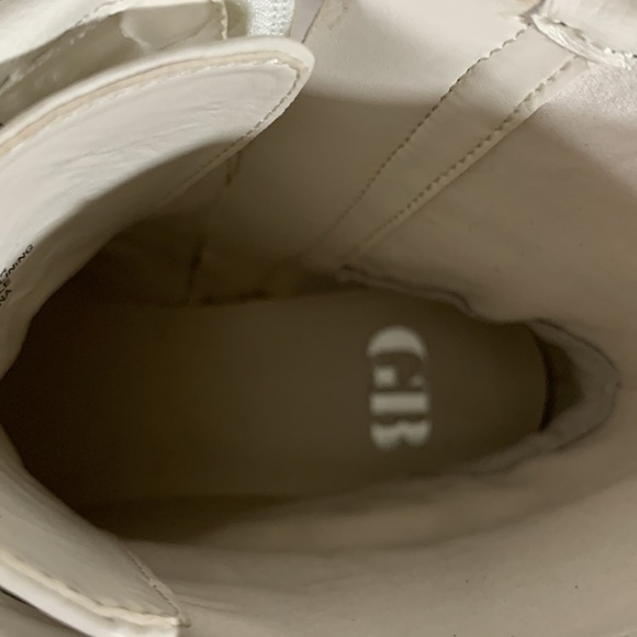 NIB Gianni Bini White/Clear Moon Walk Chunky Platform Boots, 8.5M - Picture 12 of 12